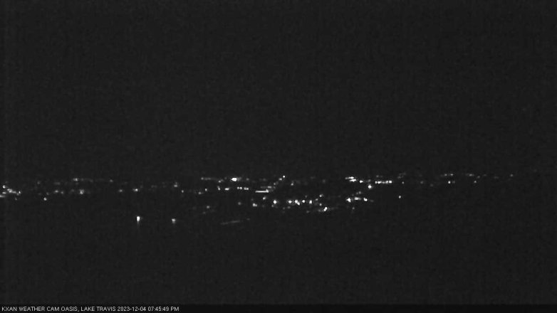 Lake Travis webcam, December 4, 2023 7:45 PM CT