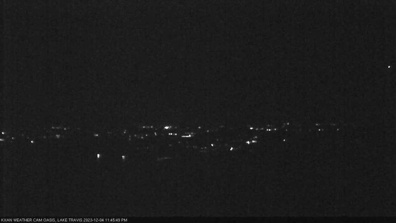 Lake Travis webcam, December 4, 2023 11:45 PM CT