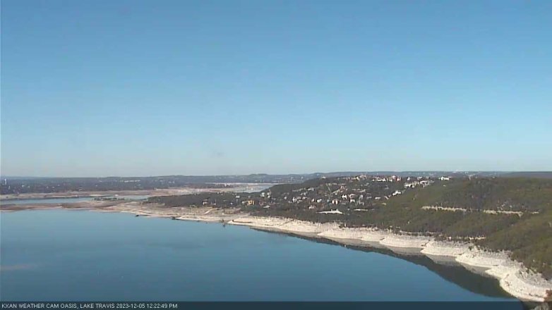 Lake Travis webcam, December 5, 2023 12:25 PM CT