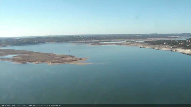 Lake Travis webcam, December 5, 2023 2:00 PM CT