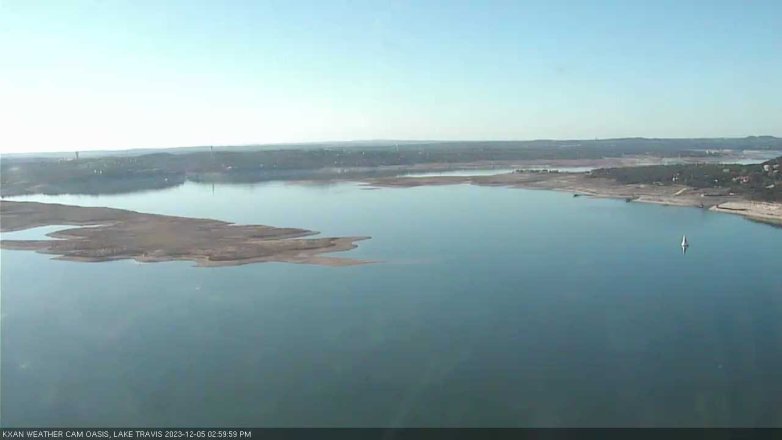 Lake Travis webcam, December 5, 2023 3:00 PM CT