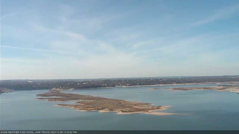 Lake Travis webcam, December 6, 2023 12:25 PM CT