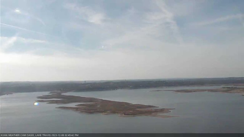 Lake Travis webcam, December 6, 2023 2:45 PM CT