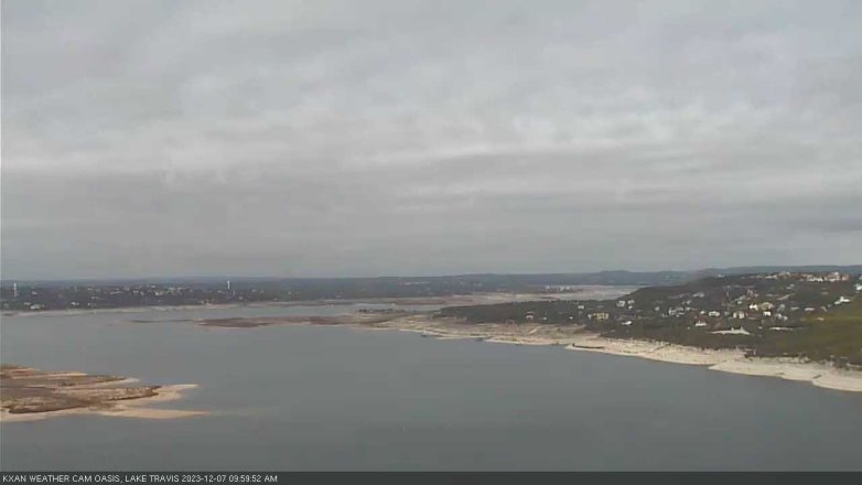 Lake Travis webcam, December 7, 2023 10:00 AM CT