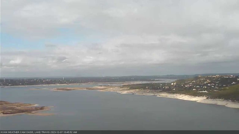 Lake Travis webcam, December 7, 2023 10:45 AM CT