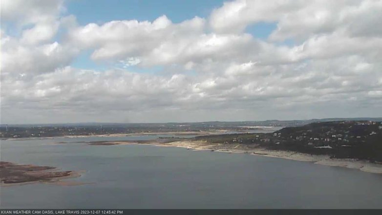 Lake Travis webcam, December 7, 2023 12:45 PM CT