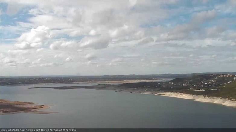 Lake Travis webcam, December 7, 2023 2:00 PM CT