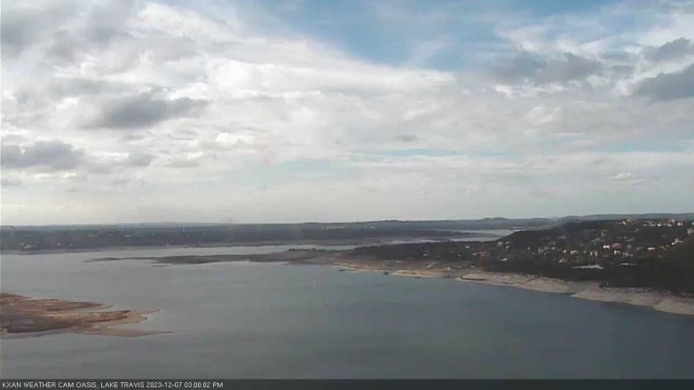 Lake Travis webcam, December 7, 2023 3:00 PM CT