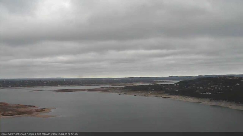 Lake Travis webcam, December 8, 2023 9:25 AM CT