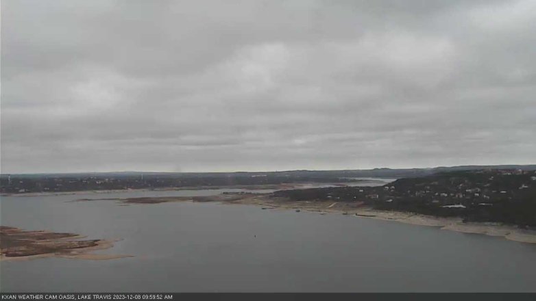 Lake Travis webcam, December 8, 2023 10:00 AM CT