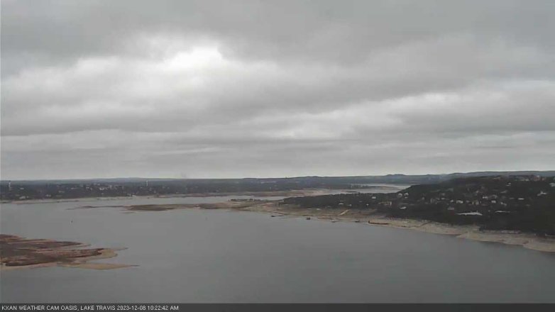 Lake Travis webcam, December 8, 2023 10:25 AM CT