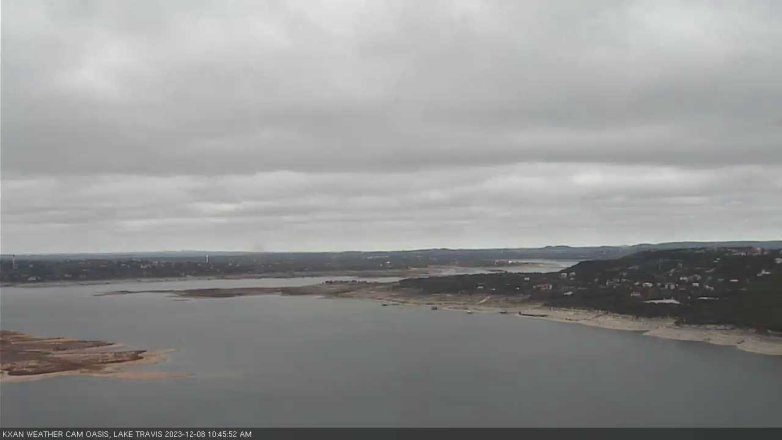 Lake Travis webcam, December 8, 2023 10:45 AM CT