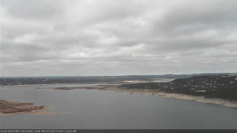 Lake Travis webcam, December 8, 2023 11:25 AM CT