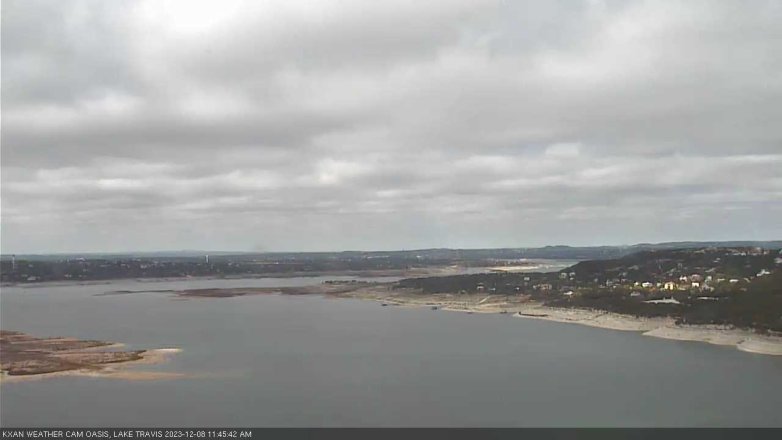Lake Travis webcam, December 8, 2023 11:45 AM CT
