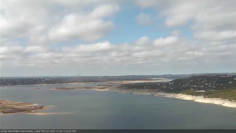 Lake Travis webcam, December 8, 2023 12:25 PM CT