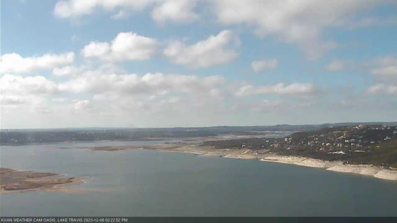 Lake Travis webcam, December 8, 2023 2:25 PM CT