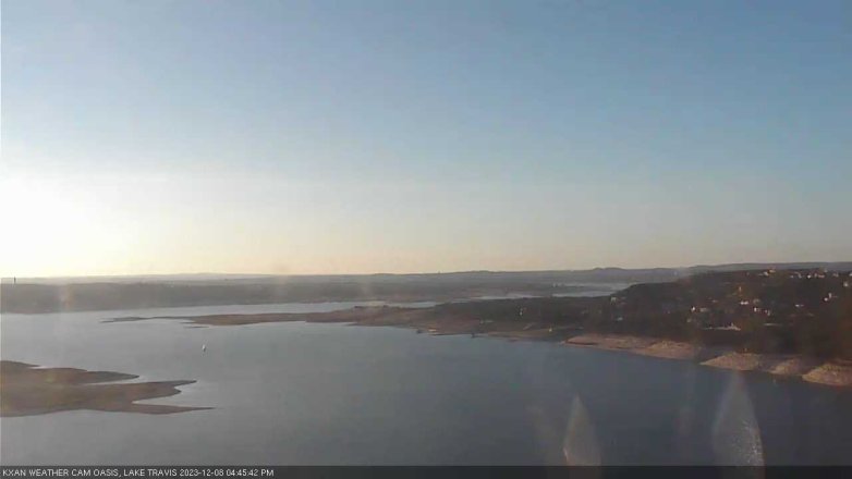 Lake Travis webcam, December 8, 2023 4:45 PM CT
