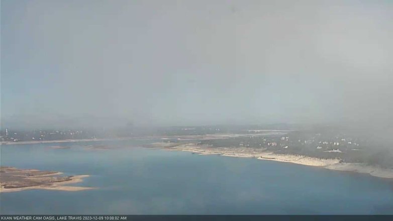 Lake Travis webcam, December 9, 2023 10:00 AM CT