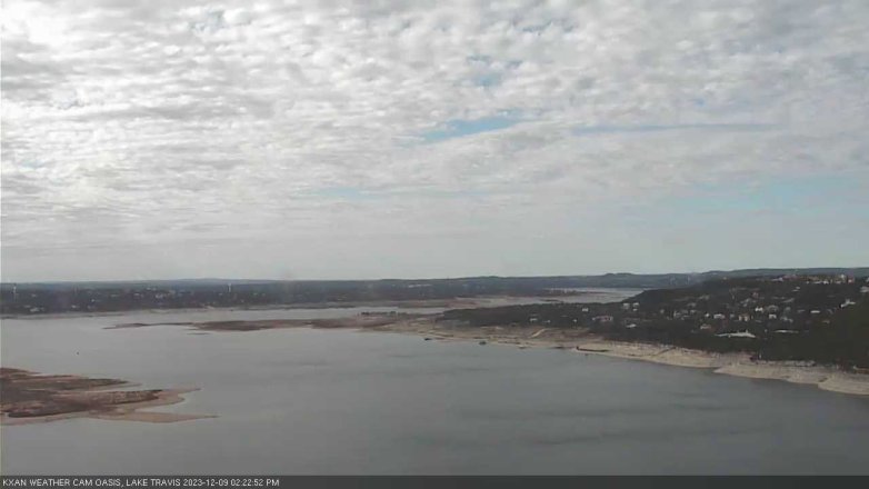 Lake Travis webcam, December 9, 2023 2:25 PM CT