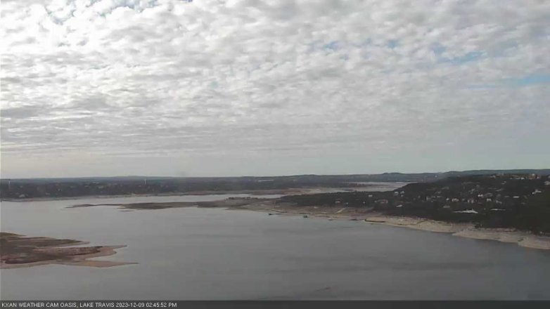 Lake Travis webcam, December 9, 2023 2:45 PM CT