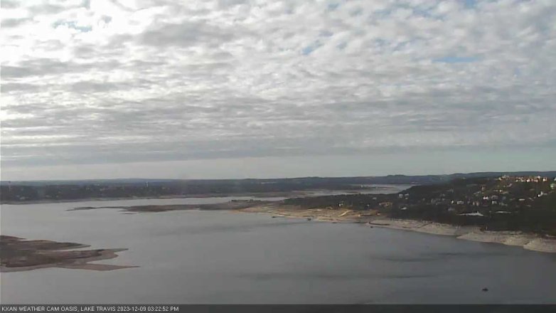 Lake Travis webcam, December 9, 2023 3:25 PM CT
