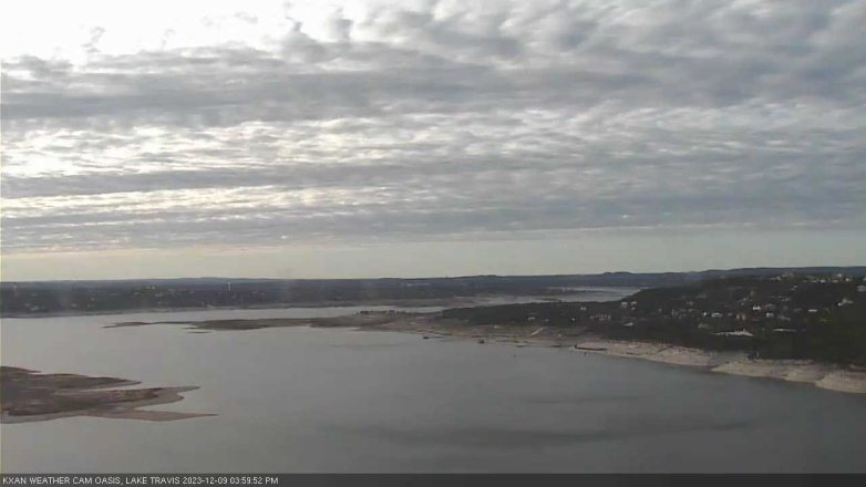 Lake Travis webcam, December 9, 2023 4:00 PM CT