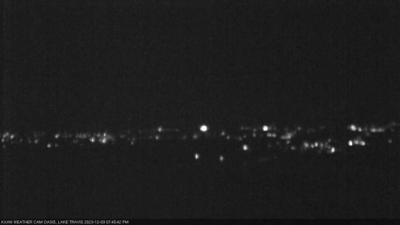 Lake Travis webcam, December 9, 2023 7:45 PM CT