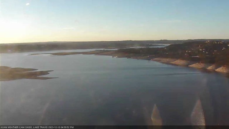 Lake Travis webcam, December 10, 2023 5:00 PM CT
