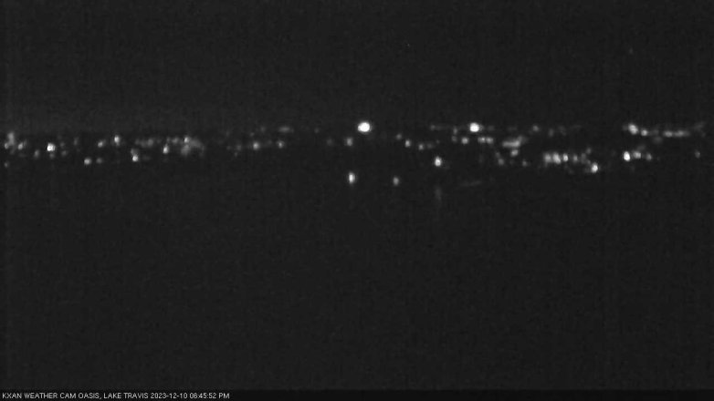 Lake Travis webcam, December 10, 2023 6:45 PM CT