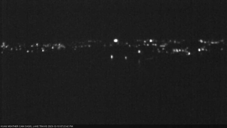 Lake Travis webcam, December 10, 2023 7:25 PM CT