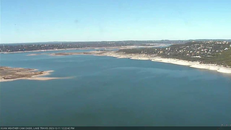 Lake Travis webcam, December 11, 2023 12:25 PM CT