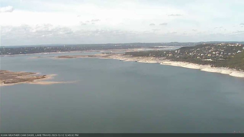 Lake Travis webcam, December 12, 2023 12:45 PM CT