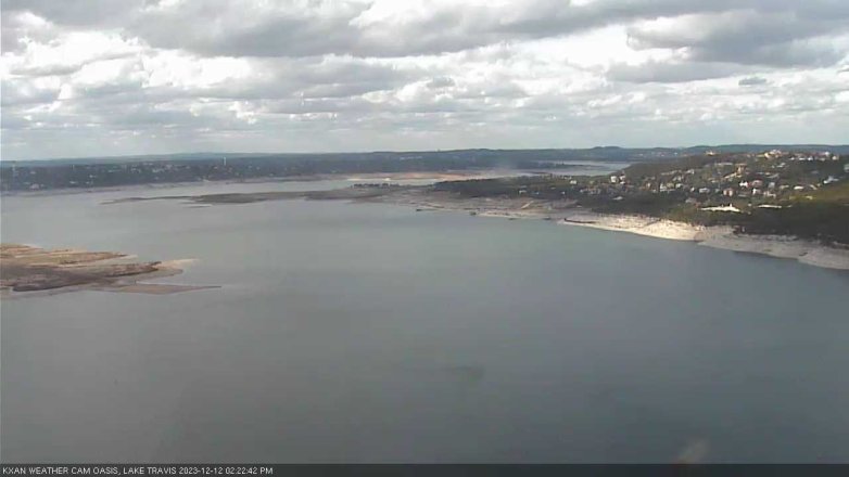 Lake Travis webcam, December 12, 2023 2:25 PM CT