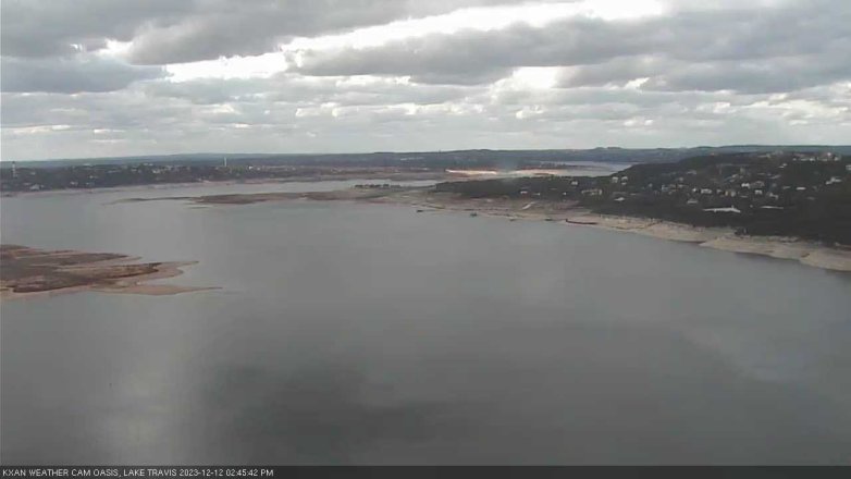 Lake Travis webcam, December 12, 2023 2:45 PM CT