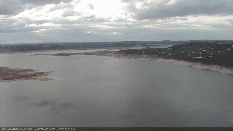 Lake Travis webcam, December 12, 2023 4:00 PM CT