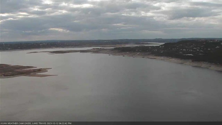 Lake Travis webcam, December 12, 2023 4:25 PM CT