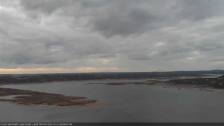 Lake Travis webcam, December 12, 2023 5:00 PM CT