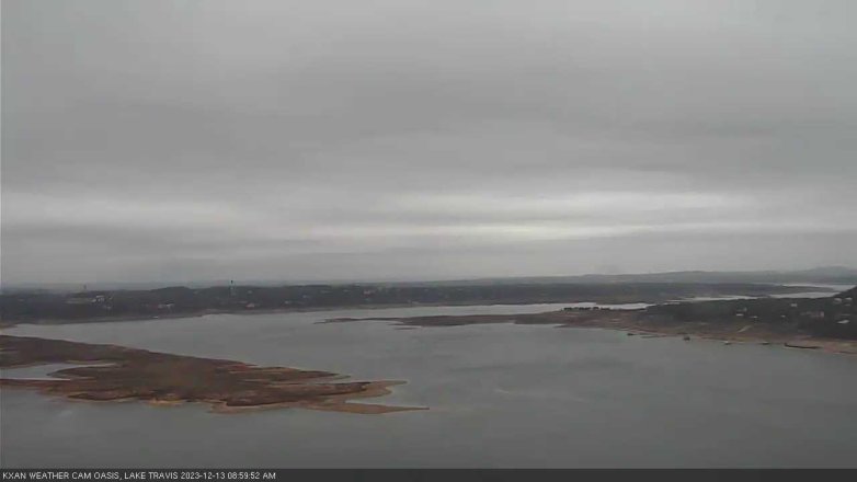 Lake Travis webcam, December 13, 2023 9:00 AM CT