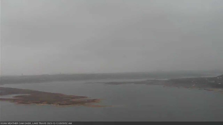 Lake Travis webcam, December 13, 2023 10:00 AM CT
