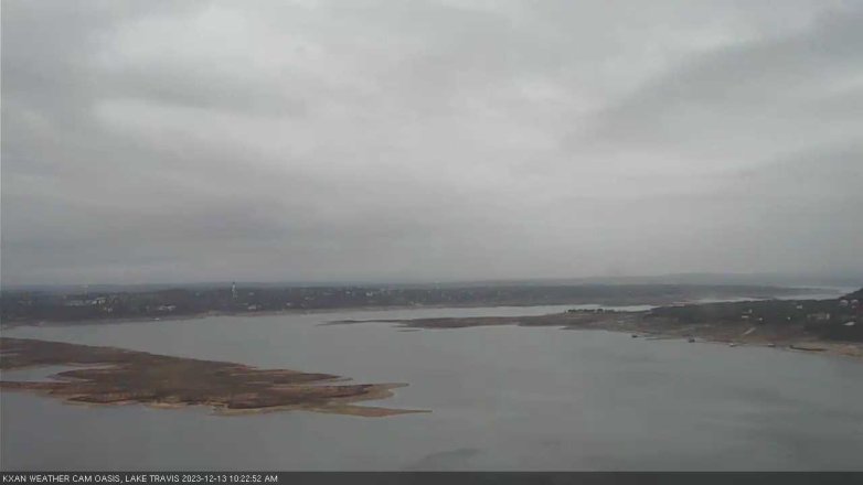 Lake Travis webcam, December 13, 2023 10:25 AM CT