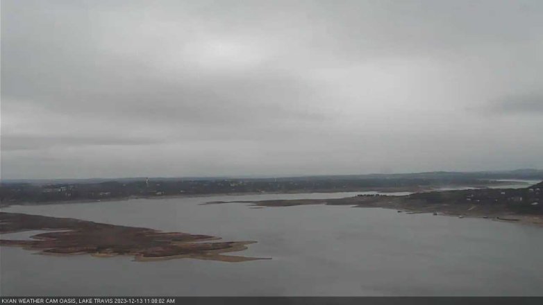 Lake Travis webcam, December 13, 2023 11:00 AM CT