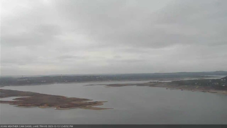 Lake Travis webcam, December 13, 2023 12:45 PM CT