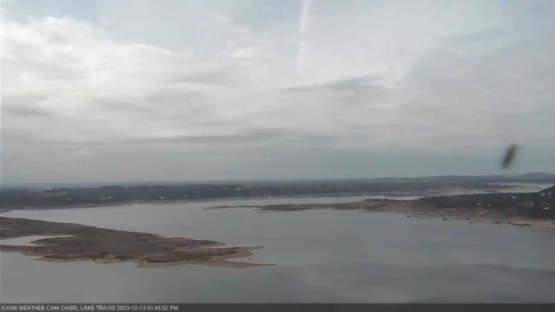 Lake Travis webcam, December 13, 2023 1:45 PM CT