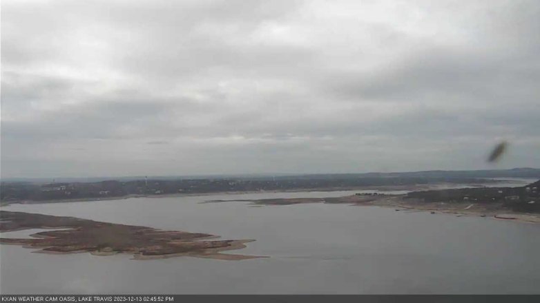 Lake Travis webcam, December 13, 2023 2:45 PM CT