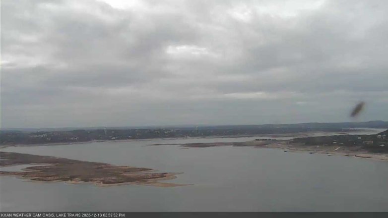 Lake Travis webcam, December 13, 2023 3:00 PM CT