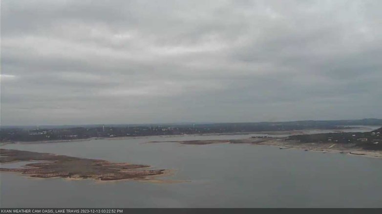 Lake Travis webcam, December 13, 2023 3:25 PM CT