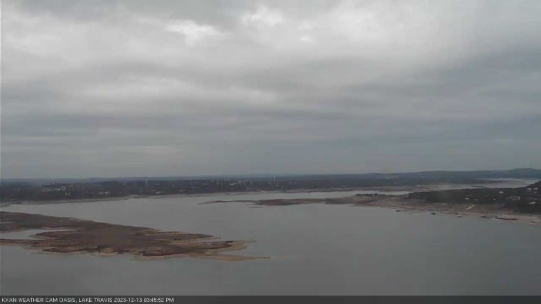 Lake Travis webcam, December 13, 2023 3:45 PM CT