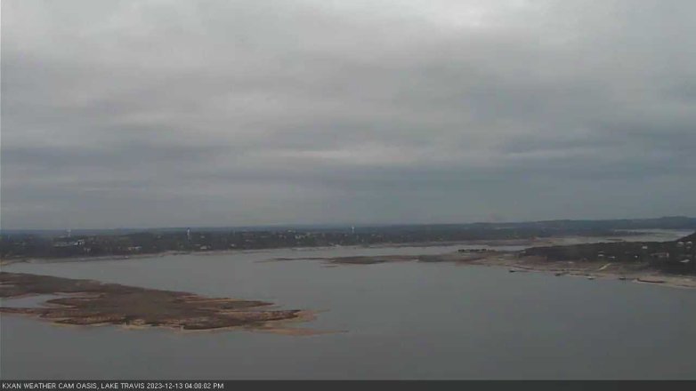 Lake Travis webcam, December 13, 2023 4:00 PM CT