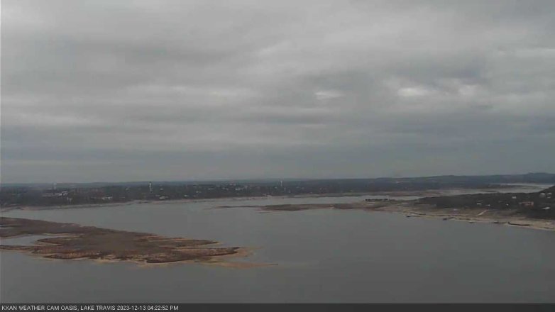Lake Travis webcam, December 13, 2023 4:25 PM CT