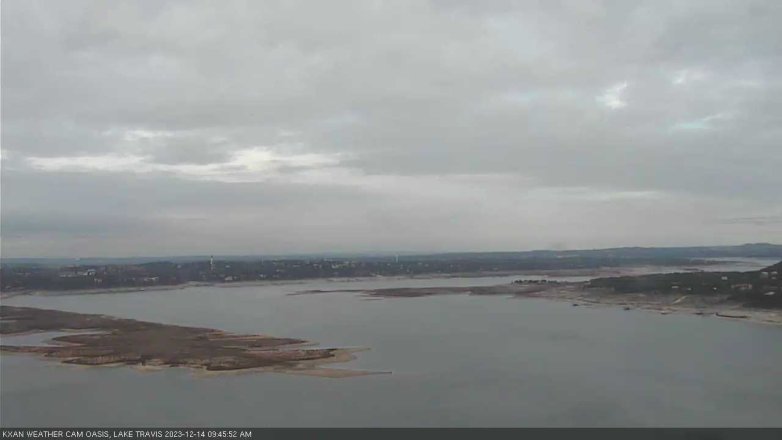 Lake Travis webcam, December 14, 2023 9:45 AM CT